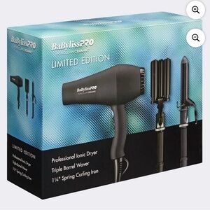 BaBylissPRO Limited Edition Black Styling Set